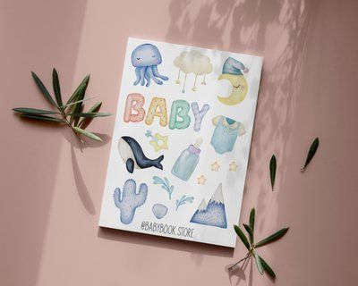 Сет наліпок №8 "Baby" n-8 фото